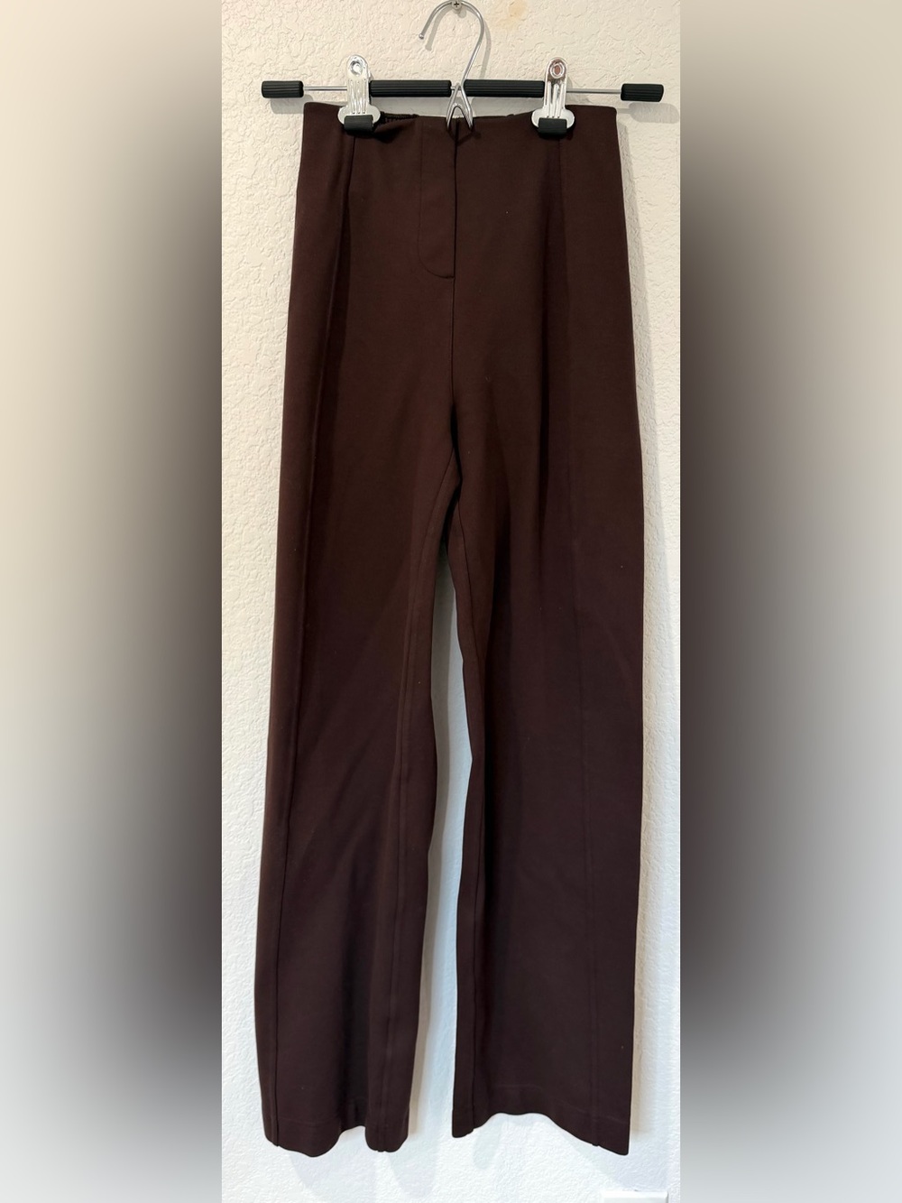 Lululemon Women’s Stretch Knit Straight-Leg Pull On Pant Espresso Brown Small